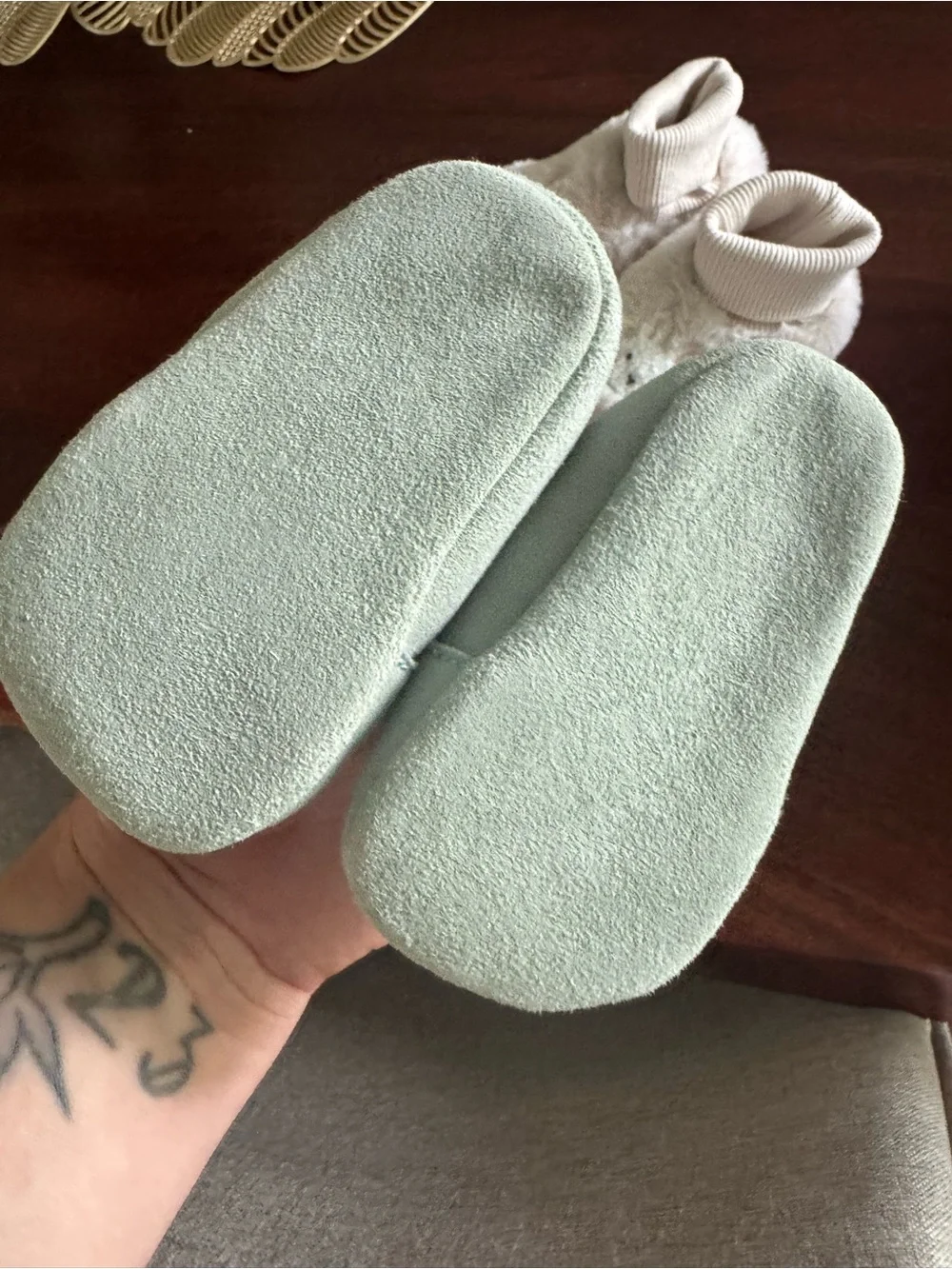 2 pack Zara baby Booties crib shoe